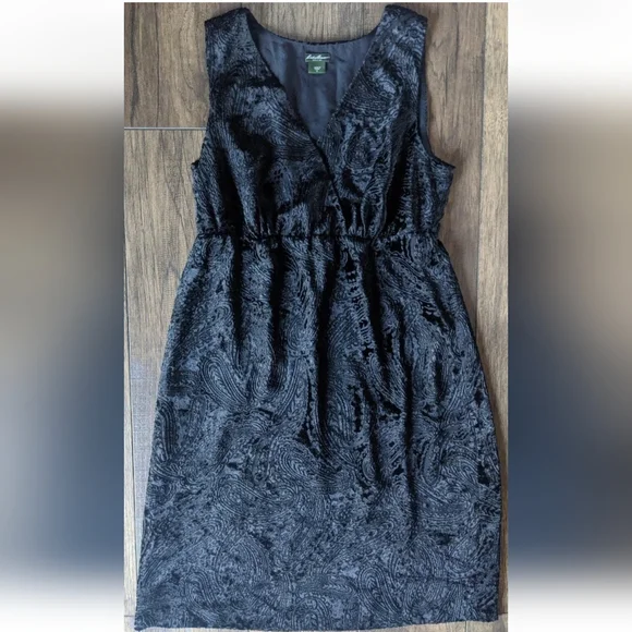 knee length dresses for ladies Eddie Bauer Women's Camp Collar SS Midi Dress